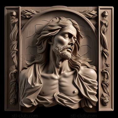 3D model st jesus (STL)